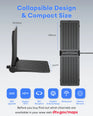 Indoor TV Antenna Amplified with Collapsible Design